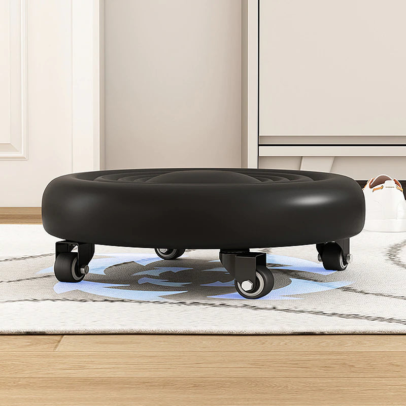360 Spin Wheeled Office Stool