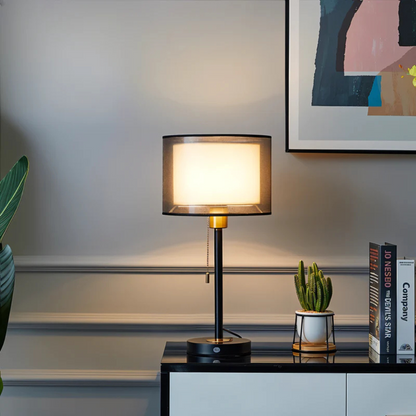 Classic Double Shade Table Lamp