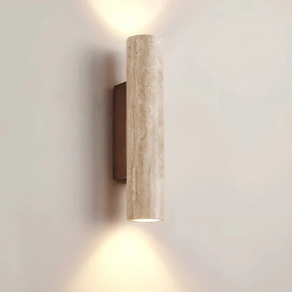 Modern LED Wall Light with Marble Effect - Cofik