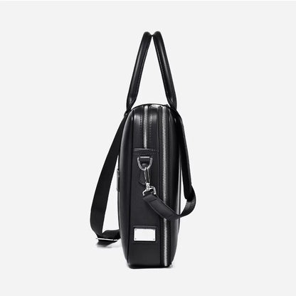 Professional Leather Laptop Crossbody Bag