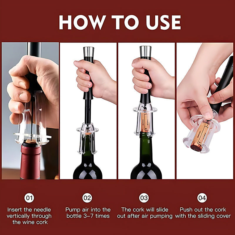 Easy Wine Bottle Opener Kit