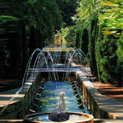 Solar Powered Garden Fountain for Outdoor Floors