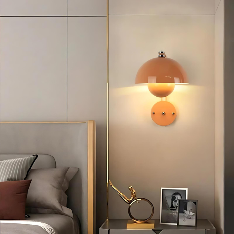 Sleek Metal LED Wall Lamp