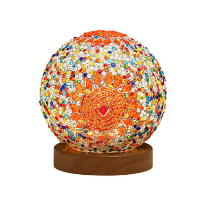 Colorful Mosaic LED Table Lamp
