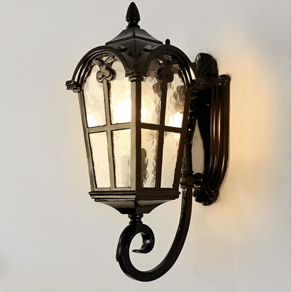 Classic Metal Weatherproof Outdoor Wall Light Fixture