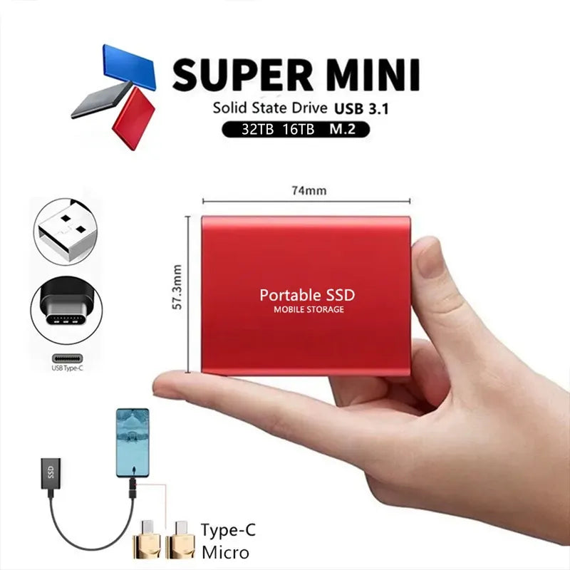 Fast Portable External Hard Drive