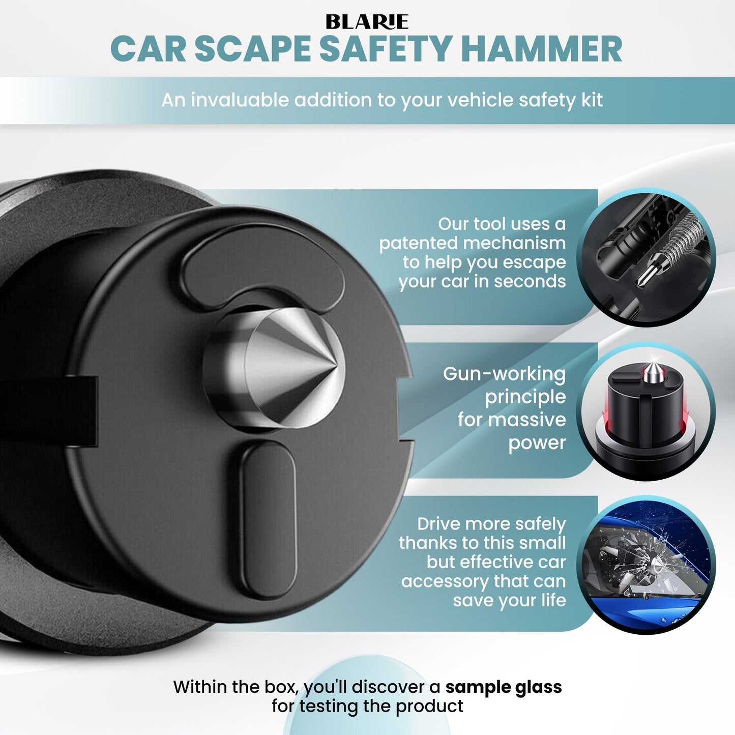 Car Escape Tool & Glass Breaker