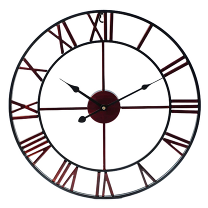 Big Modern Wall Clock with Sleek Frame