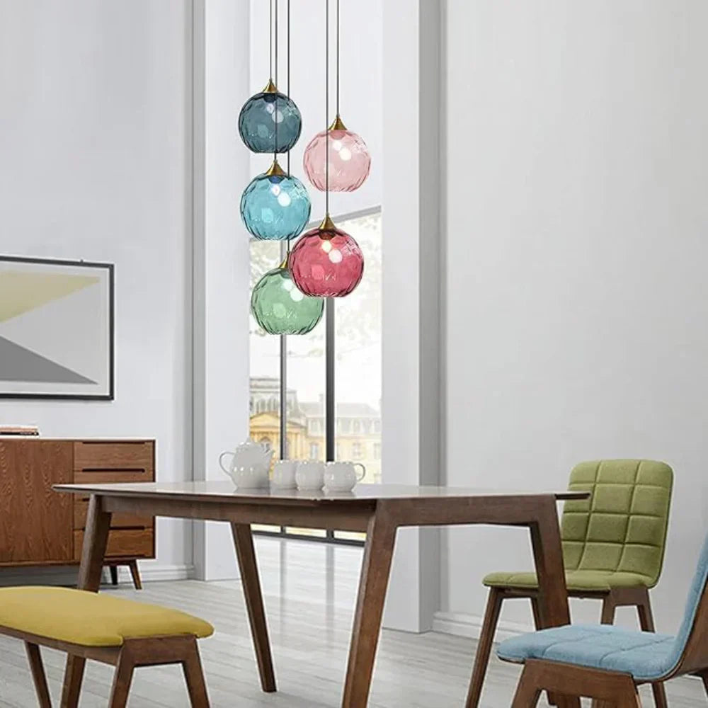 Modern Glass Pendant Ceiling Lamp