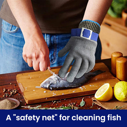 Durable Steel Mesh Lab Safety Gloves