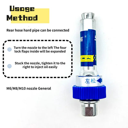 Heavy Duty Grease Gun Coupler Adapter