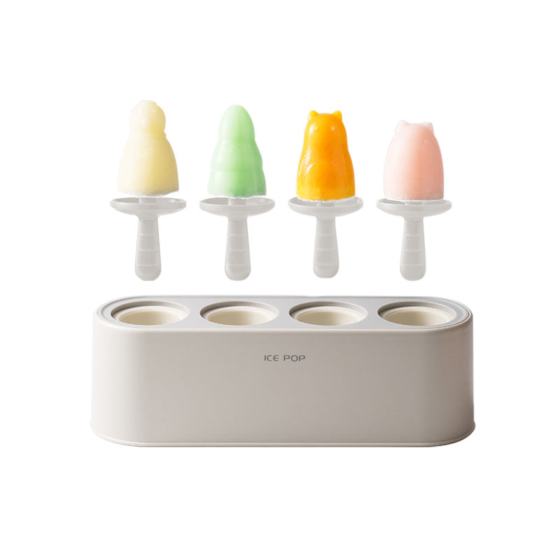 Fun Colorful Ice Pop Molds Set
