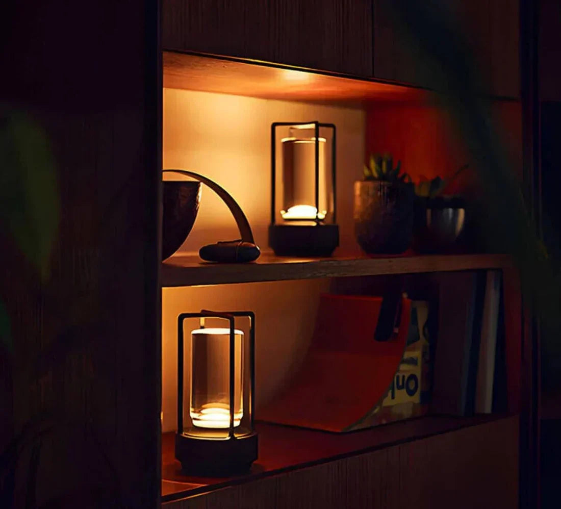 Compact LED Glass Desk Lamp - Cofik