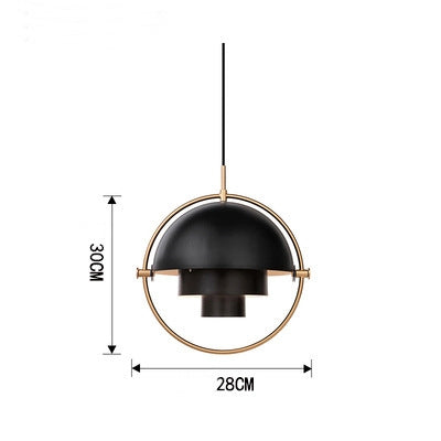 Luxury Metal Sphere Pendant Light