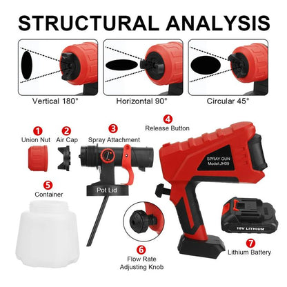 Powerful Electric Spray Paint Gun