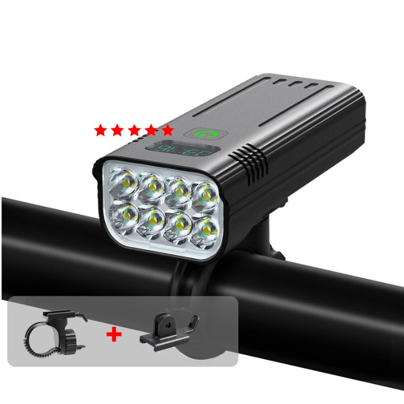 Bright 5000L LED Bicycle Front Light with USB Charger