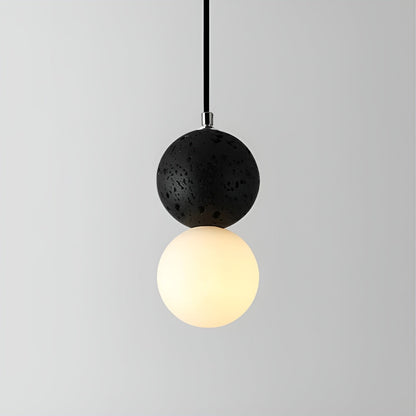Round Glass Pendant Light