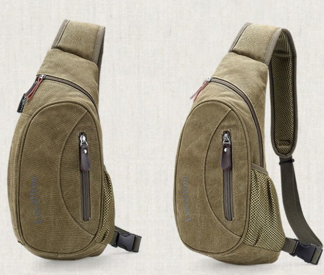 Relaxed Fit Cross Body Sling Backpack - Cofik
