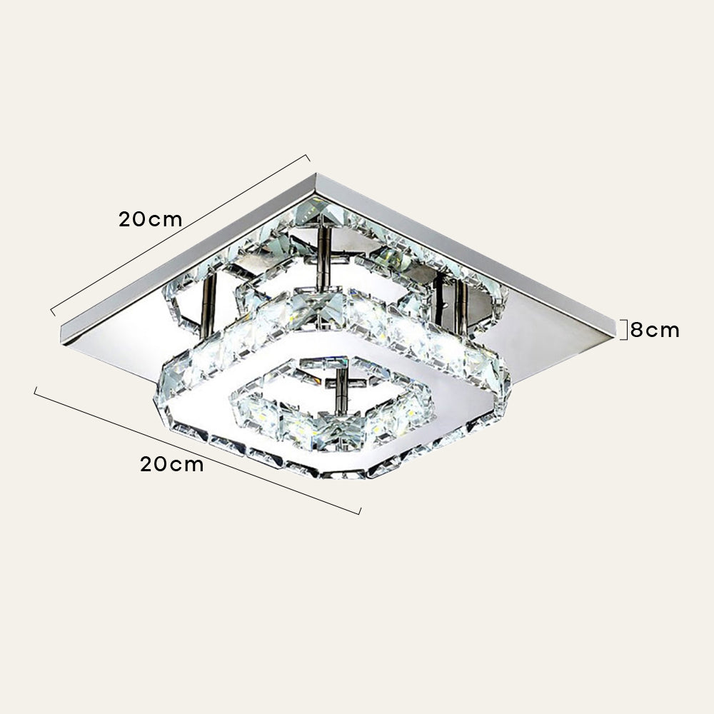 Luxury Glass LED Downlight Ceiling Lamp