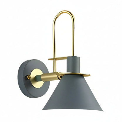 Contemporary Brass LED Wall Lamp