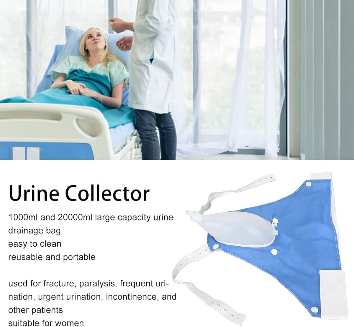 Hospital Grade Reusable Urine Collection Bag