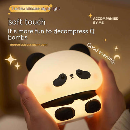 Fun Silicone LED Nightlight for Kids Bedroom Decor