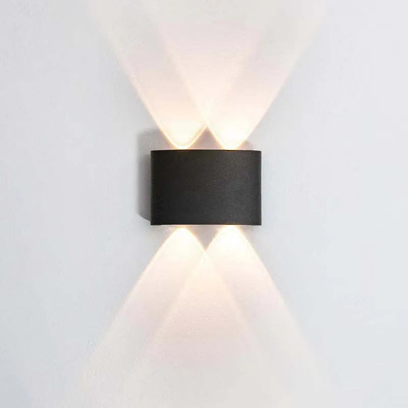 Slim Waterproof Outdoor LED Wall Light