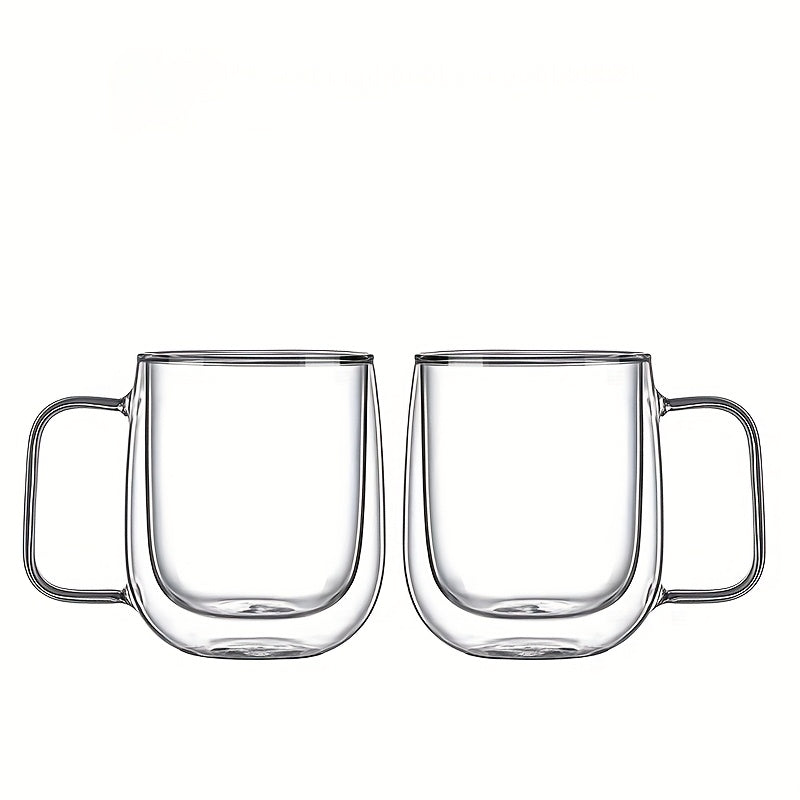 Insulated Double Wall Glass Coffee Mug - Cofik