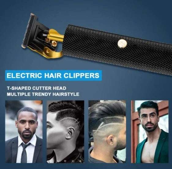 Wireless Rechargeable Zero Gap Hair Trimmer Clipper