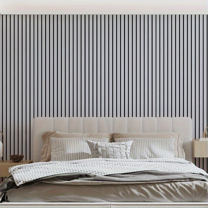 Decorative Wood Grain Wall Stickers 3D PVC Panels