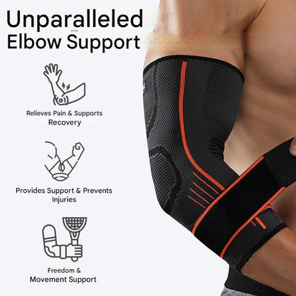 Flexible Elbow Support Guard for Pain Relief