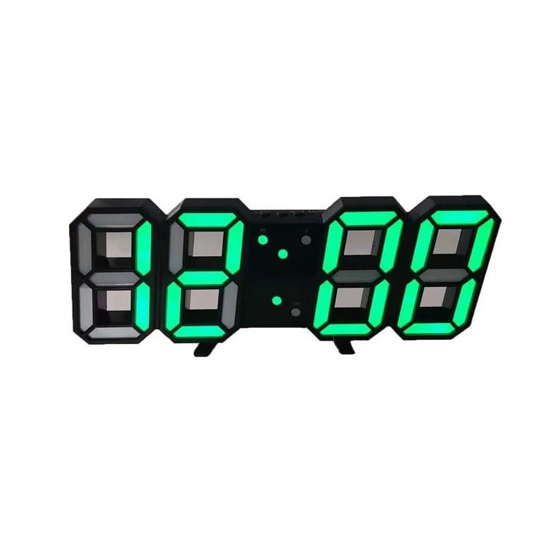 Modern Digital LED Wall Clock with Adjustable Brightness