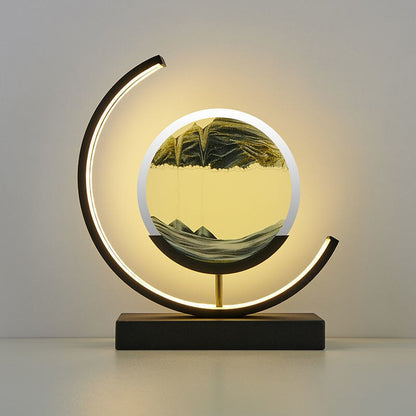 Oceanic Shell Glass Table Lamp