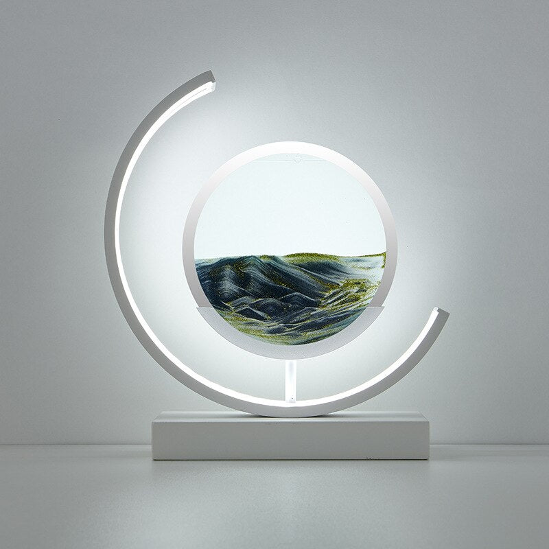 Unique Coastal Shell Table Light