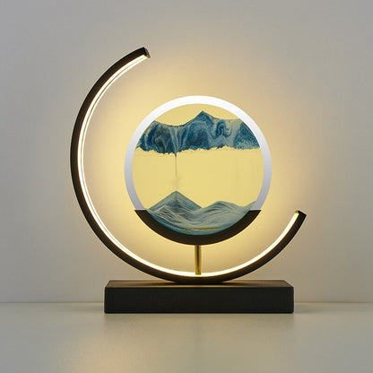 Unique Coastal Shell Table Light