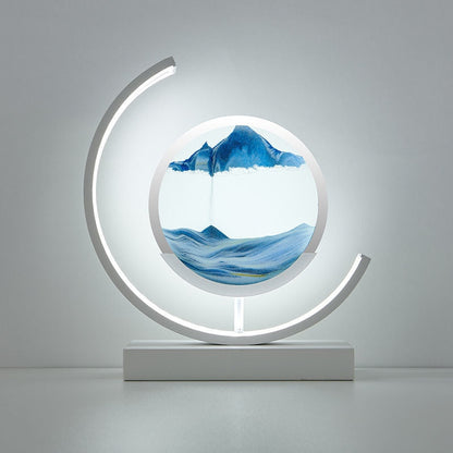 Unique Coastal Shell Table Light