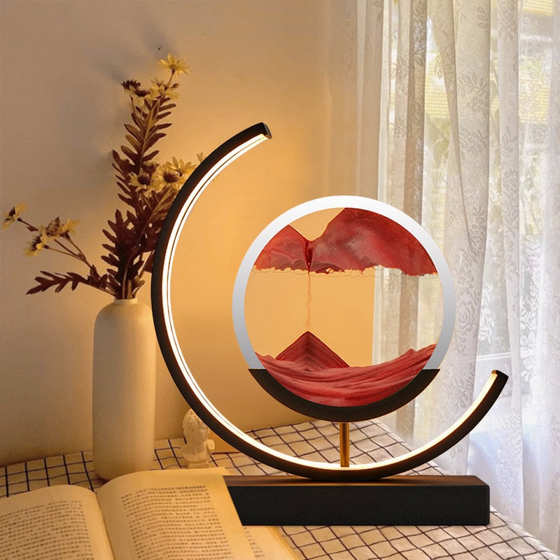 Unique Coastal Shell Table Light