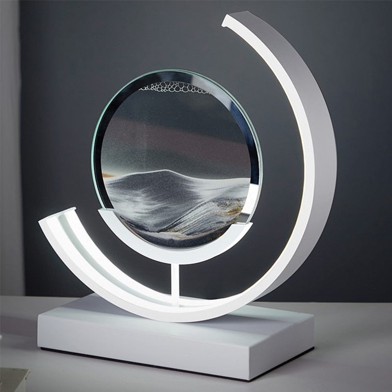 Unique Coastal Shell Table Light