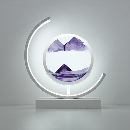 Unique Coastal Shell Table Light