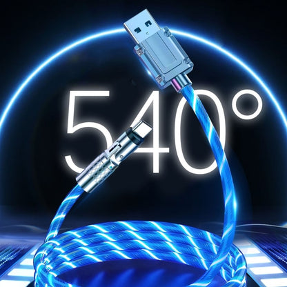 Fast Magnetic Phone Charger Cable with 540° Rotation