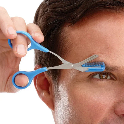 Premium Stainless Steel Brow Trimming Scissors