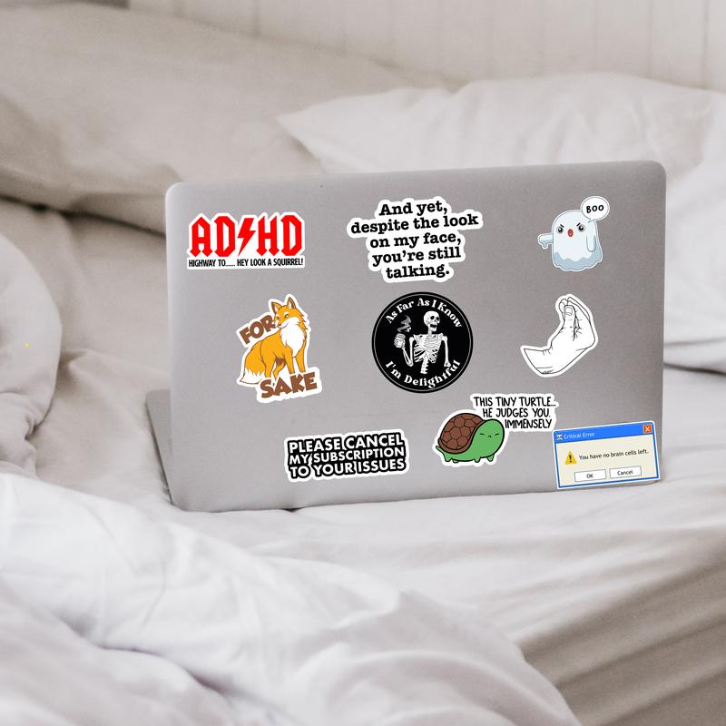 Funny Quote Sticker Pack of 130