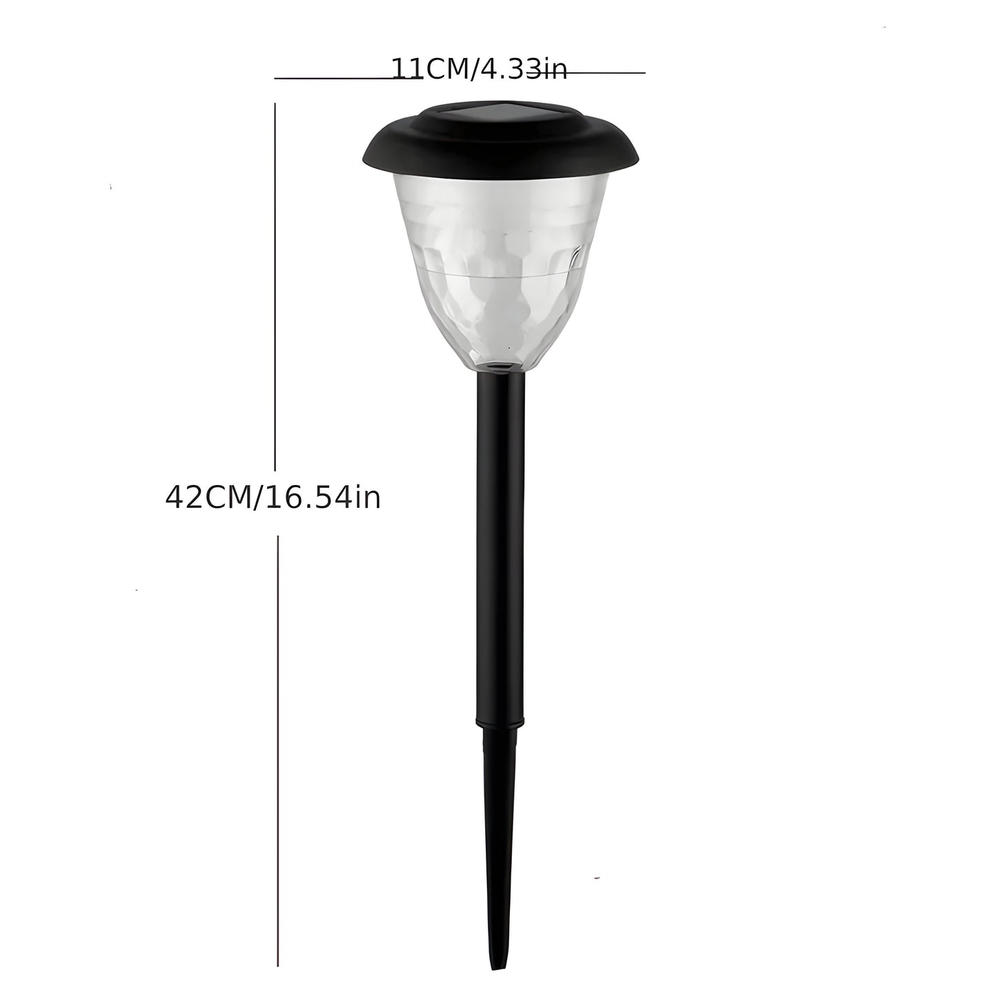 Bright Solar Powered Garden Lamp Set
