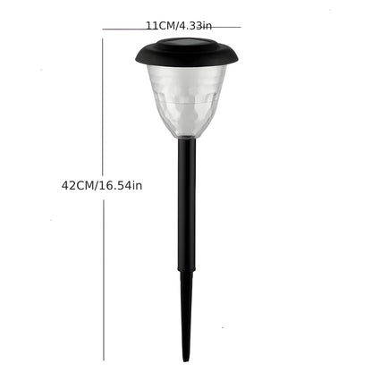 Bright Solar Powered Garden Lamp Set