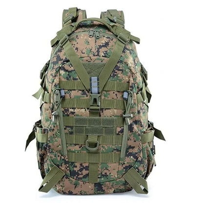 Durable 35L Army Backpack - Waterproof Hiking Bag
