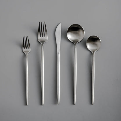 Premium Quality Stainless Steel Cutlery Set in Modern Colors