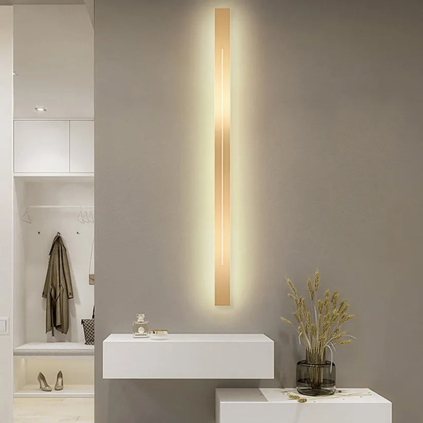 Sleek Slim LED Wall Light Fixture