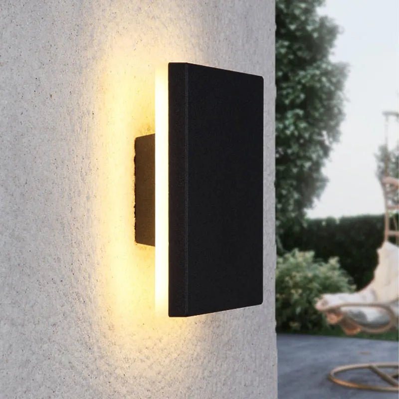 Stylish Outdoor LED Security Wall Light