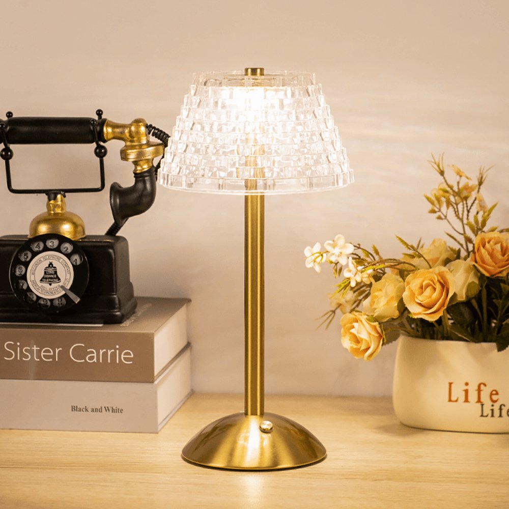 Bright Rechargeable Dimmable Table Lamp