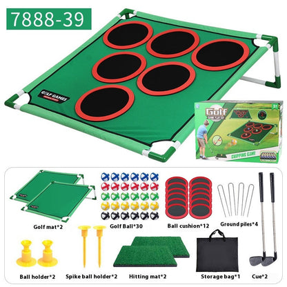 Compact Travel Golf Pong Table Set